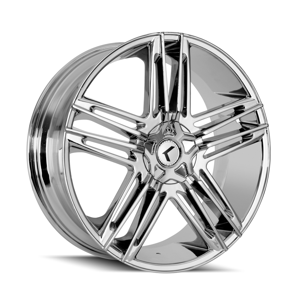 KRAZE HELLA KR157 22x8.5 5x108 5x114.3 40 73 CHROME - TheWheelShop.ca