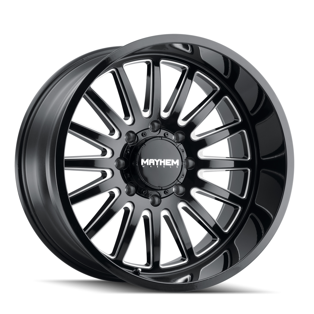 Mayhem Utopia 8114 20x9 8x165.1 0 125.2 Gloss Black Milled