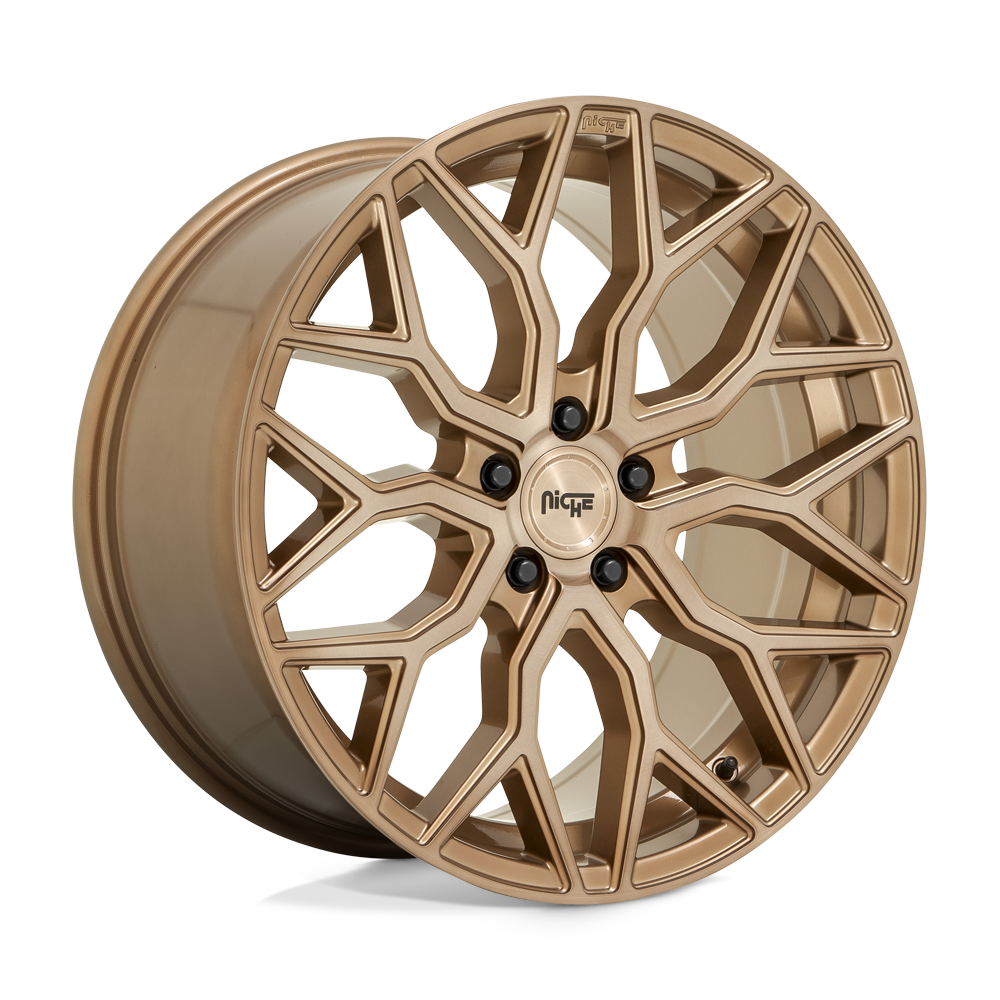 Niche 1PC M263 Mazzanti 20x10.5 5x112 40 66.56 Bronze Brushed