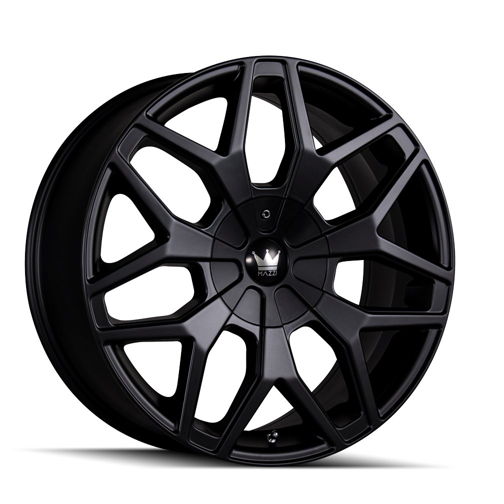 MAZZI PROFILE 367 24x9.5 6x135 6x139.7 30 106 MATTE BLACK - TheWheelShop.ca