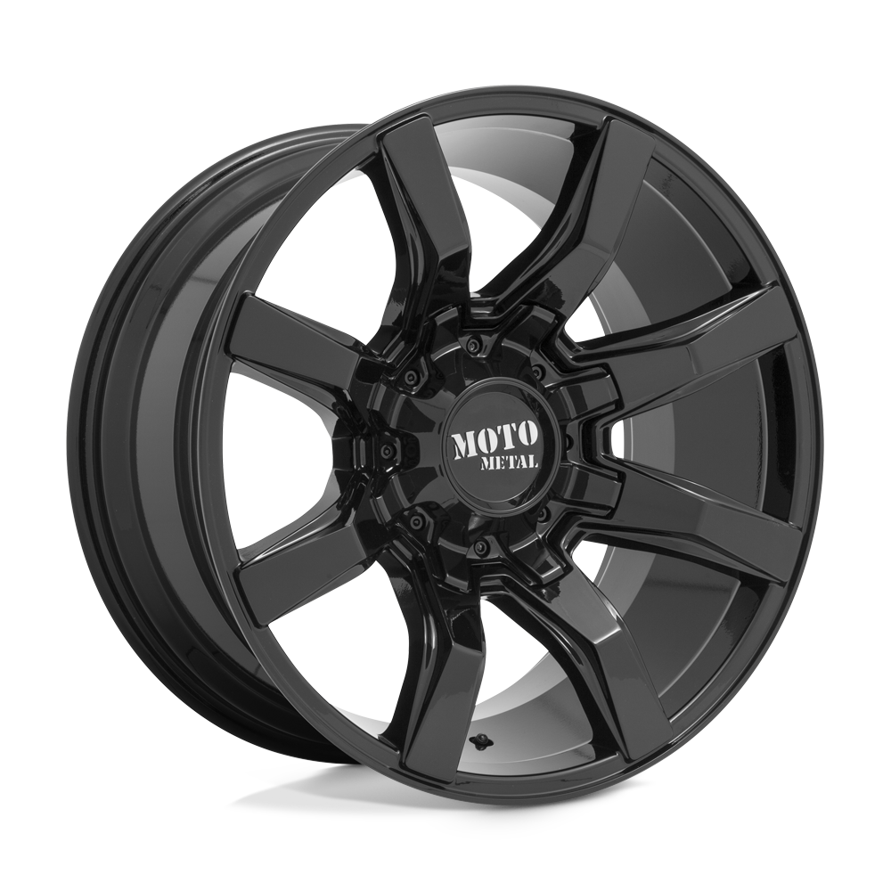 Moto Metal Mo804 Spider 22x10 6x135 / 6x139.7 -18 106.1 Gloss Black
