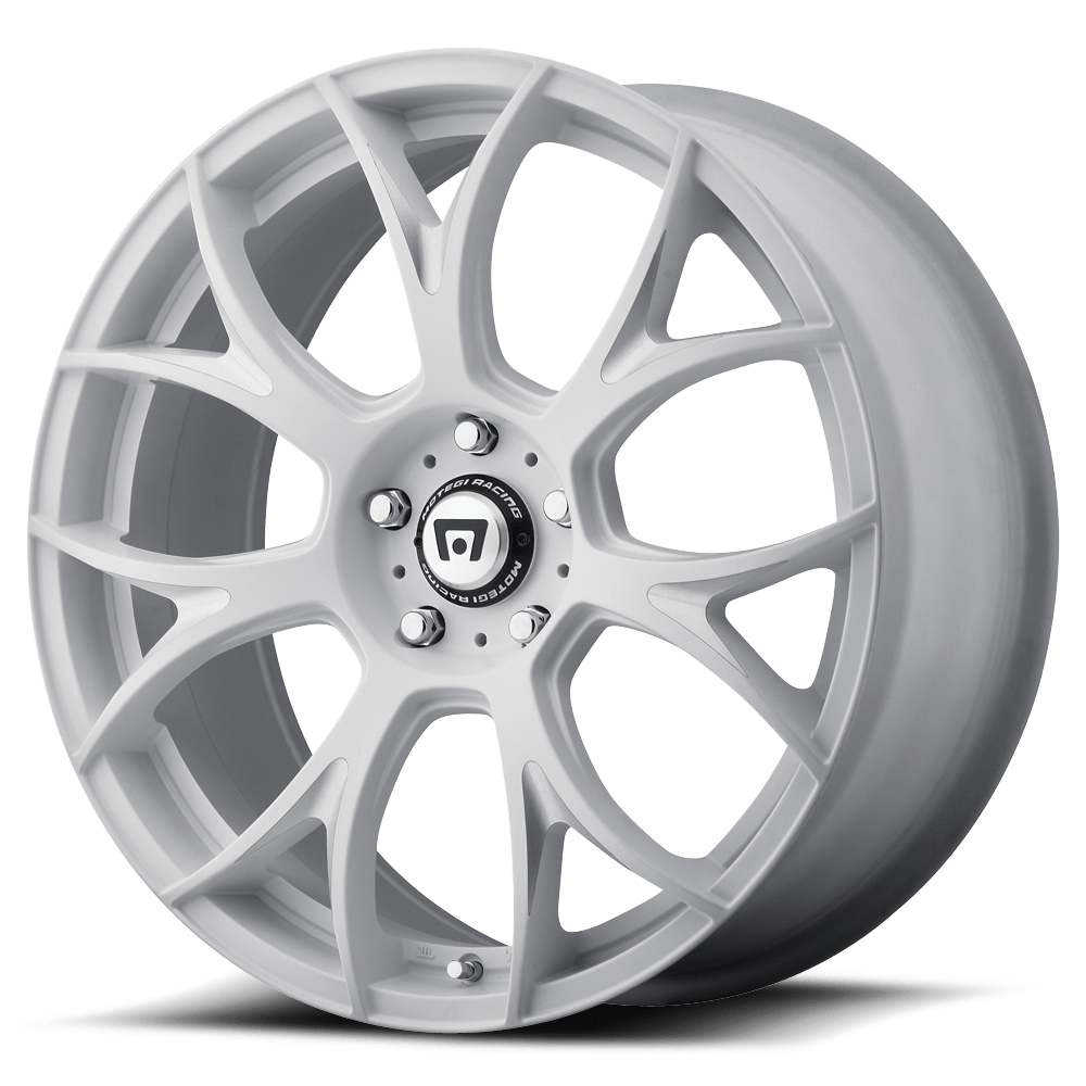 Motegi Mr126 20x8.5 5x120 38 74.1 Matte White With Milled Accents