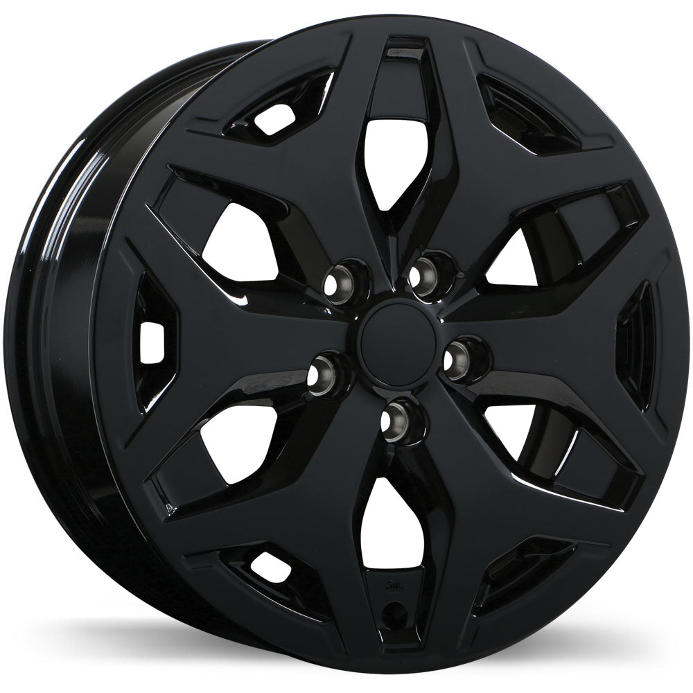 Replika R254 17x7.0 5x114.3mm +48 56.1 Gloss Black – The Wheel Shop CA INC