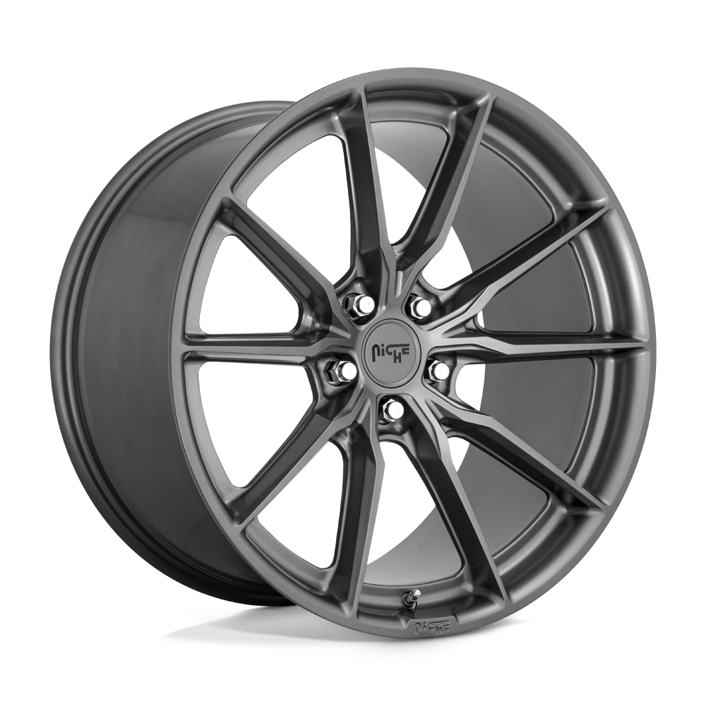 Niche 1PC M239 Rainier 18x8 5x114.3 25 72.56 Matte Anthracite