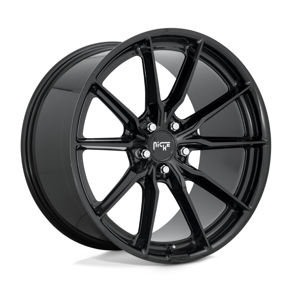 Niche 1PC M240 Rainier 19x9.5 5x112 50 66.56 Gloss Black