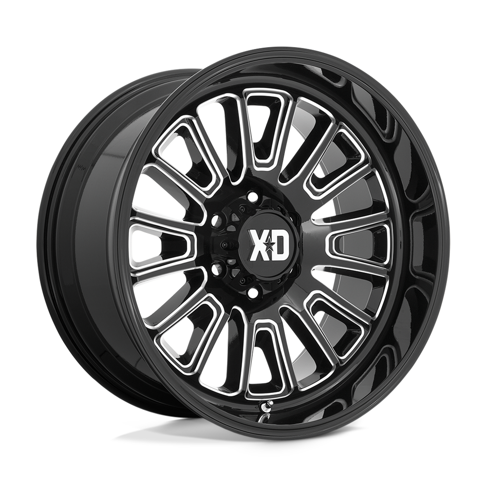 XD XD864 Rover 20x9 5x127 18 71.5 Gloss Black Milled
