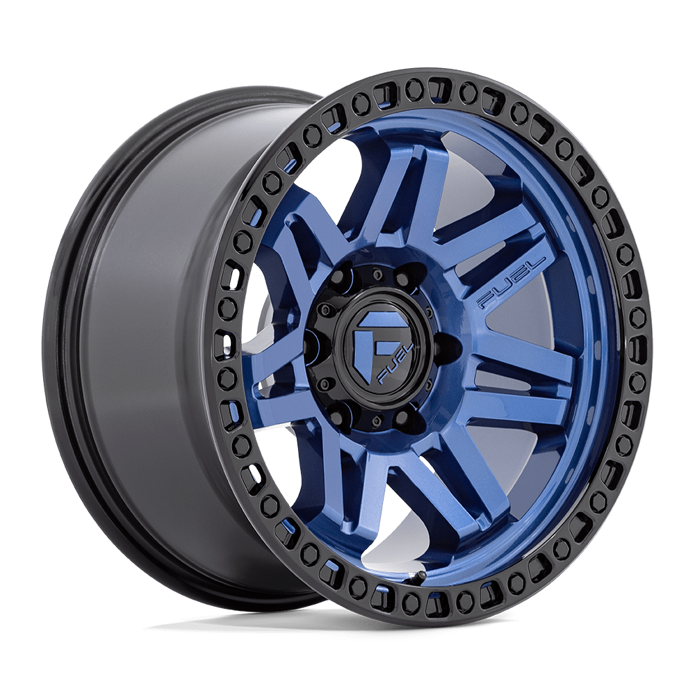 Fuel Off-Road D813 Syndicate 17x9 6x139.7 -12 106.1 Dark Blue With Black Ring