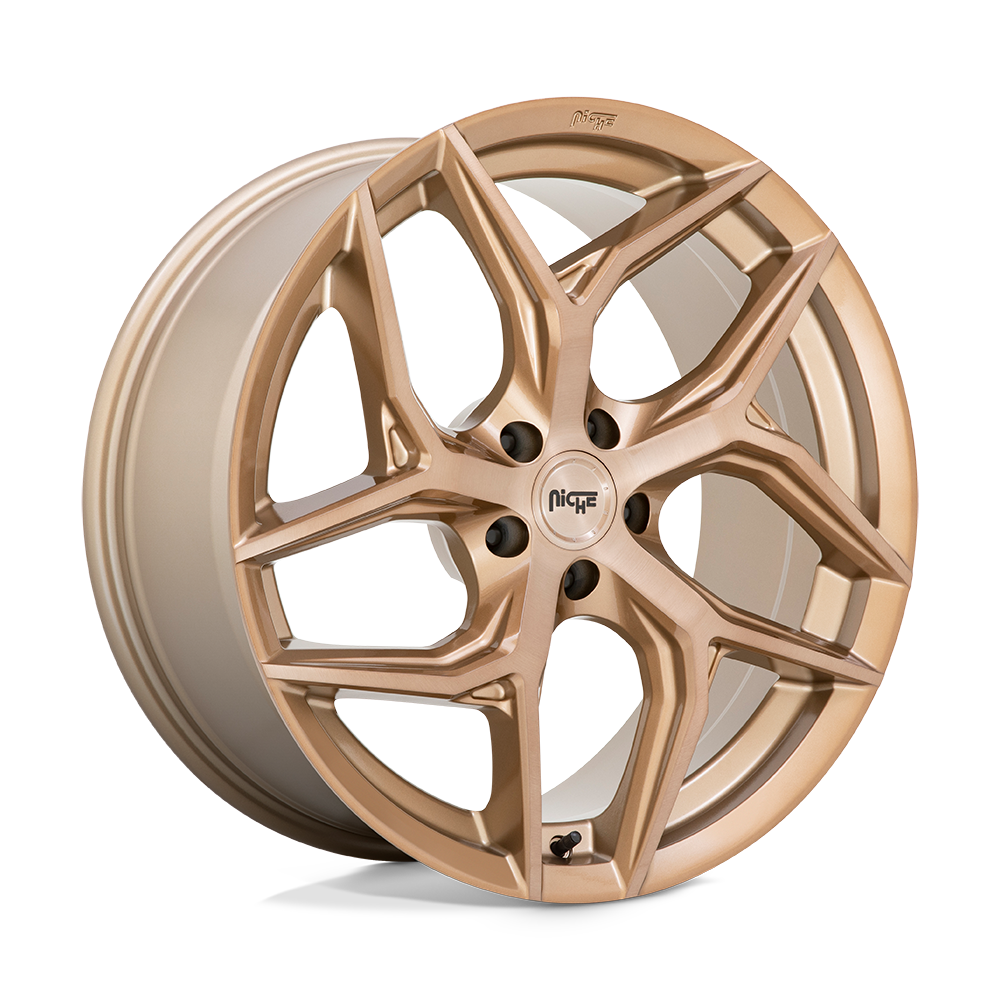 Niche 1PC M267 Torsion 20x10.5 5x112 40 66.56 Platinum Bronze