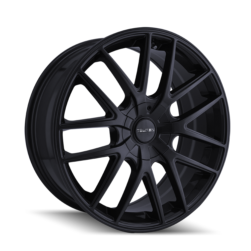 TOUREN TR60 3260 17x7.5 5x110 5x115 20 72.62 FULL MATTE BLACK - TheWheelShop.ca