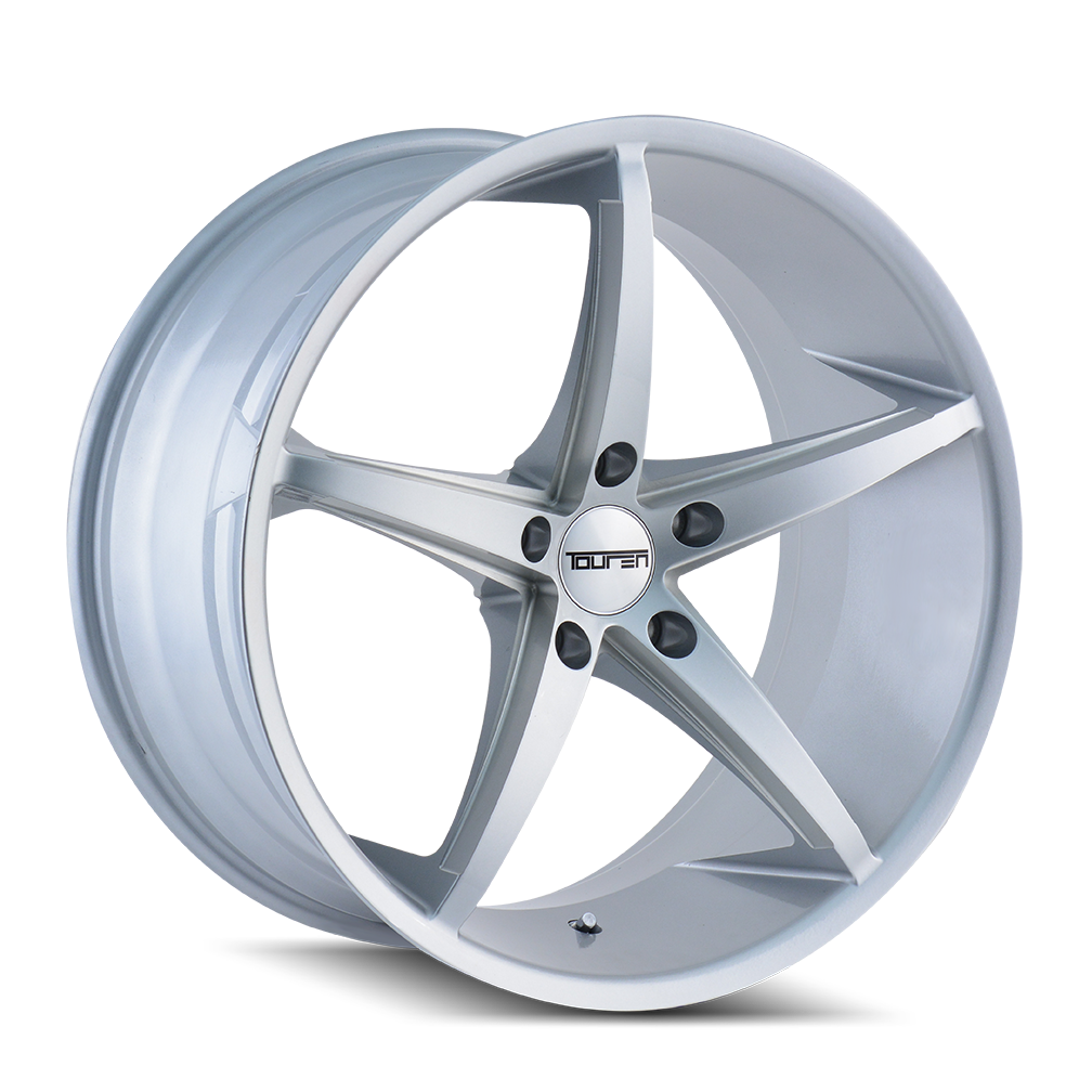 TOUREN TR70 3270 20x8.5 5x114.3  35 72.62 SILVER/MILLED SPOKES - TheWheelShop.ca