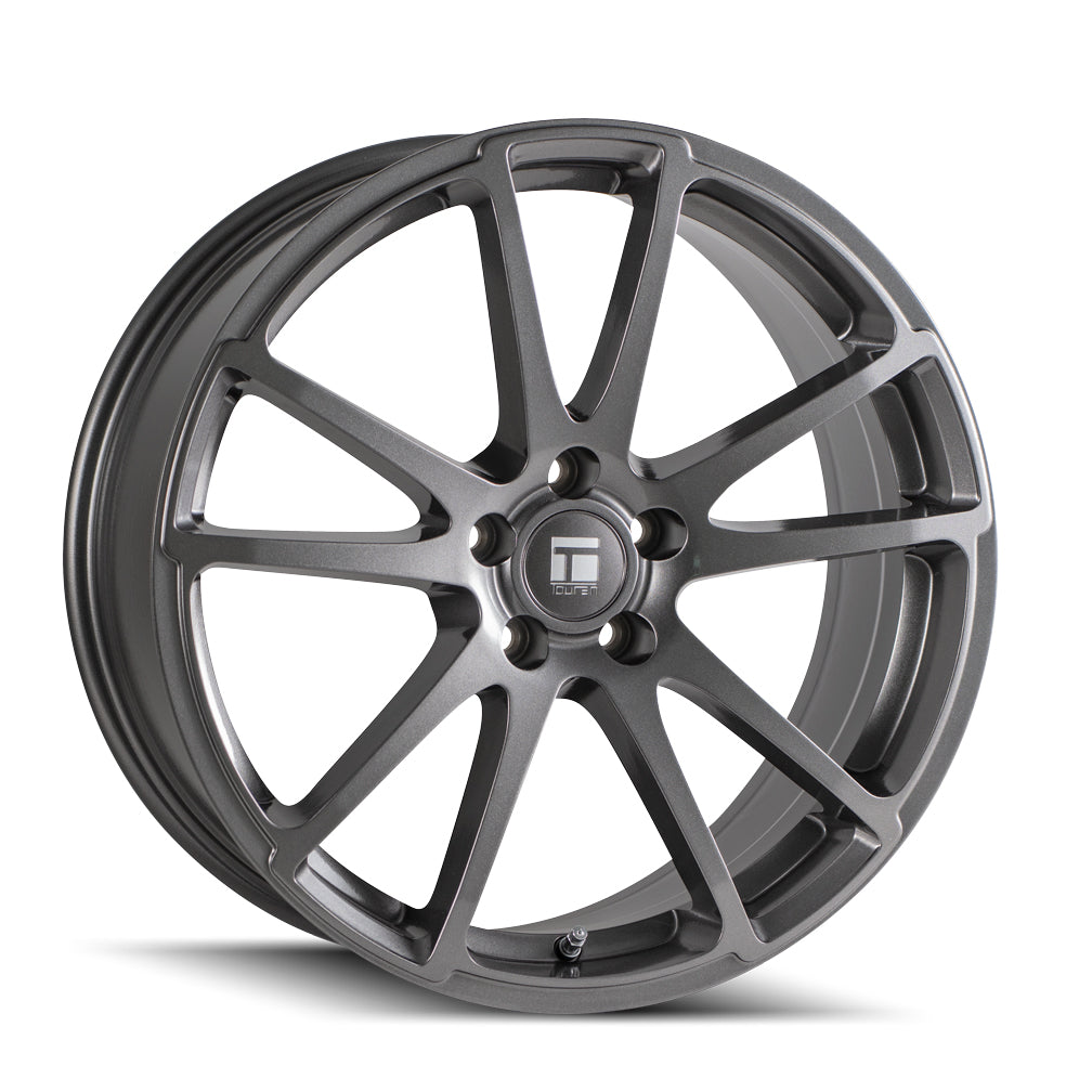 TOUREN TF03 3503 18x8 5x112  40 66.56 MATTE BLACK - TheWheelShop.ca