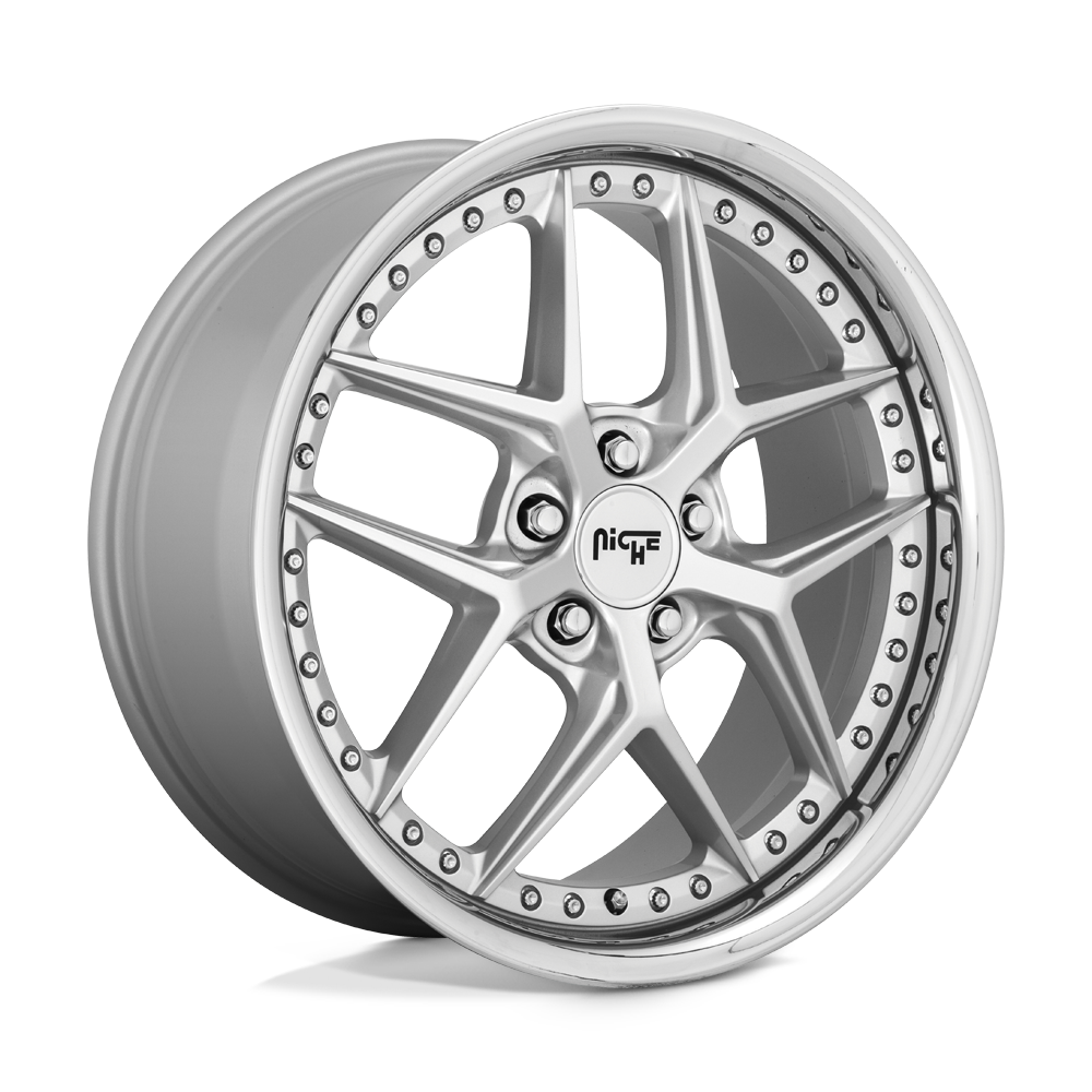 Niche 1PC M225 Vice 20x10.5 5x112 40 66.56 Matte Silver