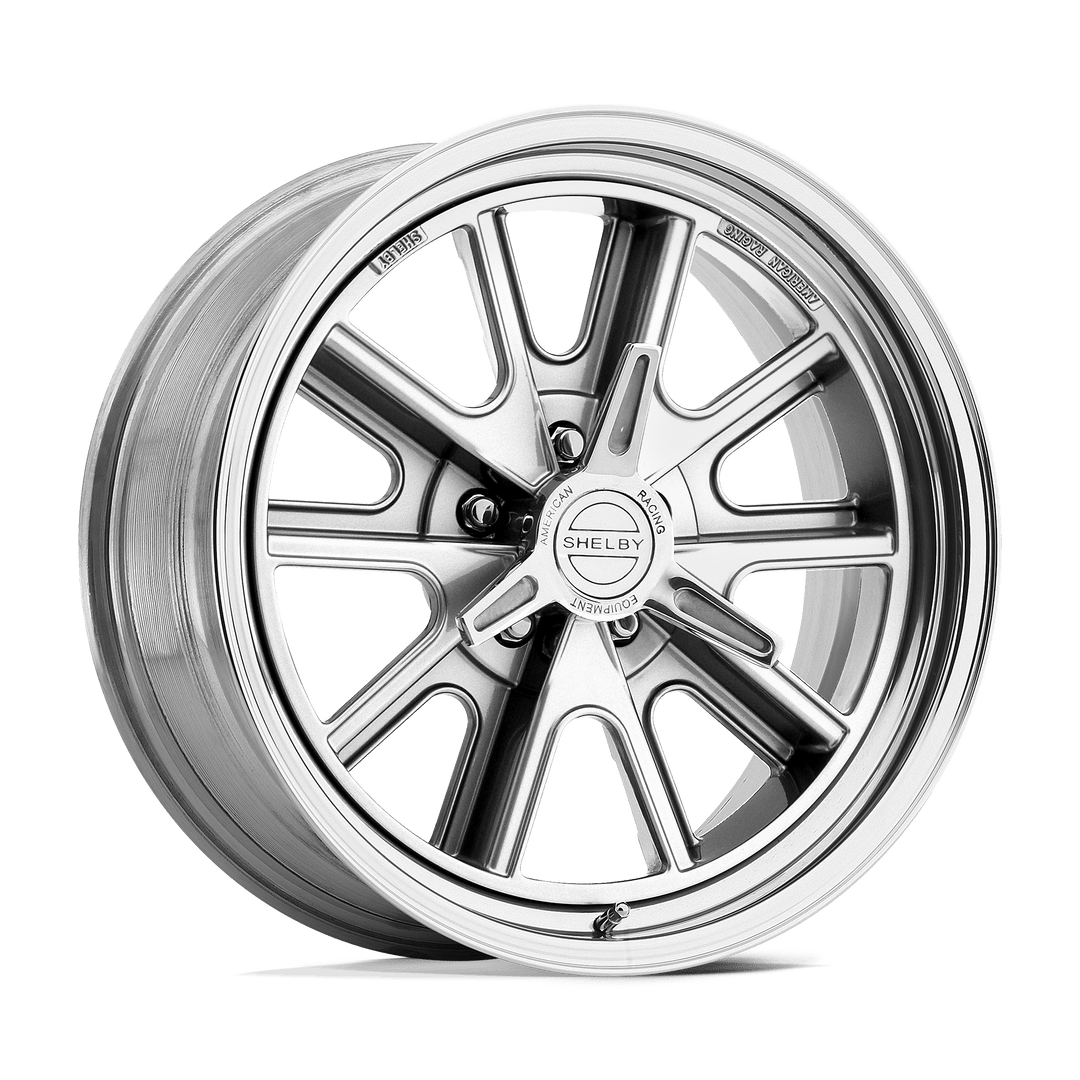 American Racing Vintage VN427 Shelby Cobra 18x8 5x114.3 0 72.56 Polished