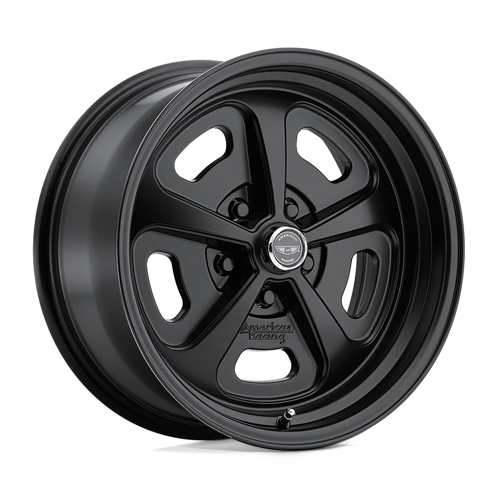 American Racing Vintage VN501 500 Mono Cast 15x8 5x114.3 0 72.56 Satin Black