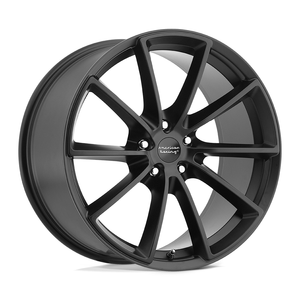 American Racing Vintage VN806 Fast Back 20x9 5x114.3 40 72.56 Satin Black