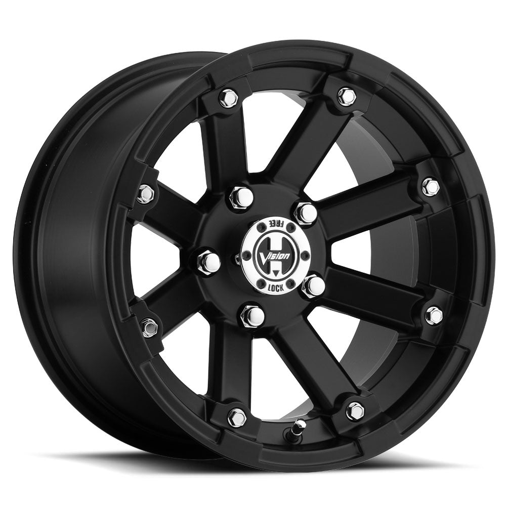 Vision Wheel (UTV) 393 Lockout 12x7 5x114.3 2.5 79.4 Matte Black