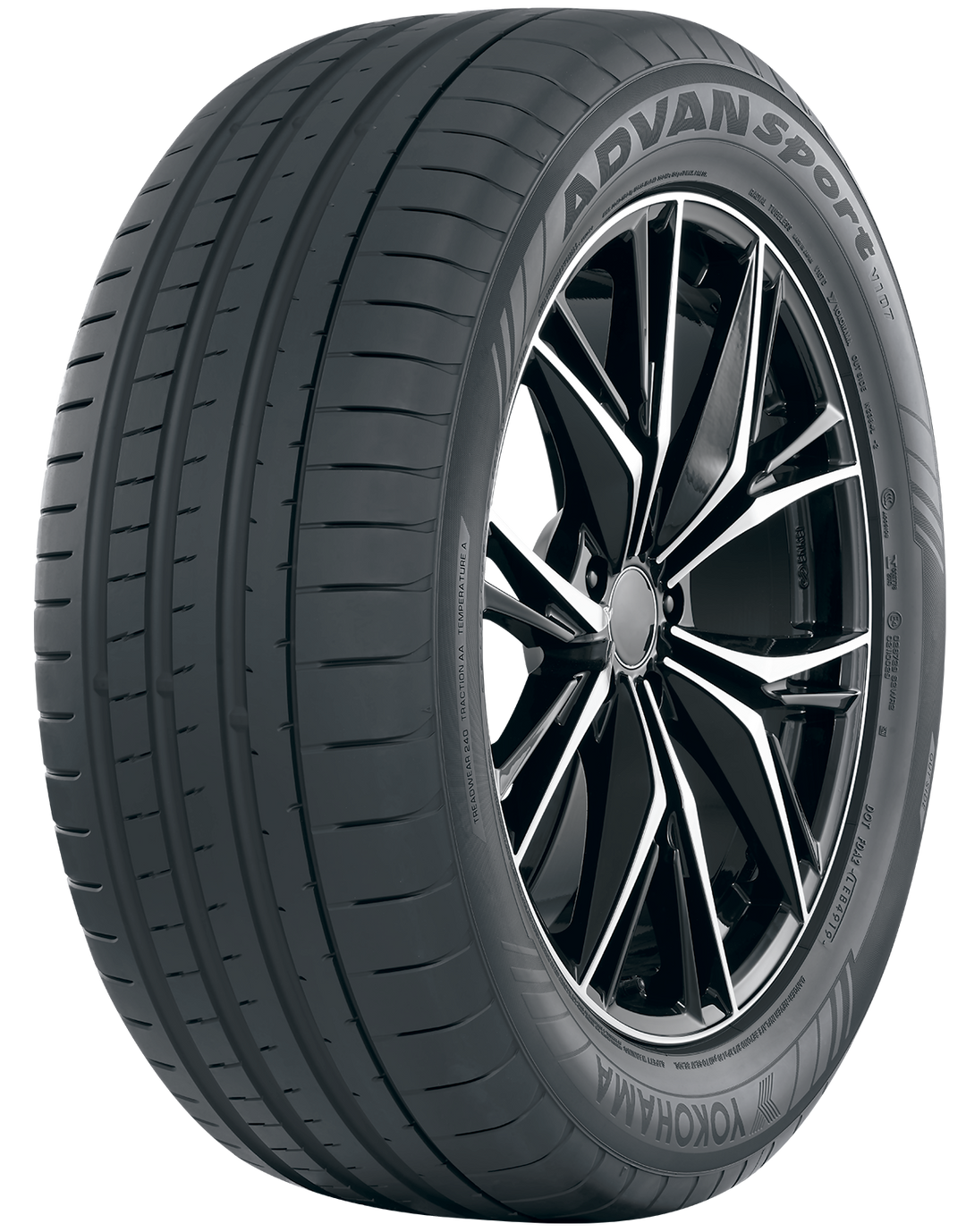 Yokohama ADVAN SPORT V107 255/35R18 94Y XL Summer Tire