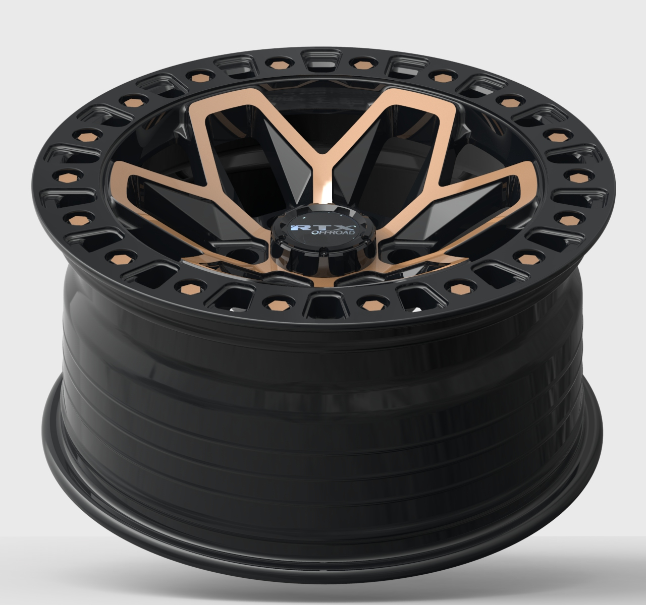 RTX Zion 20x9 6x139.7 0 106.1 Black Painted Bronze – The Wheel Shop CA INC