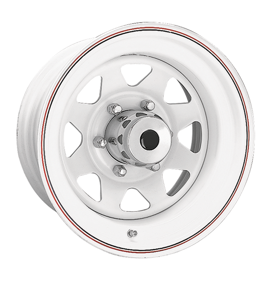 CECO 8-SPOKE 15X6 5X127 -3 83.8 WHITE