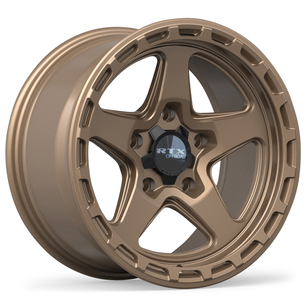 RTX Offroad Trench 17x9 5x127 -15 71.5 Sand Bronze