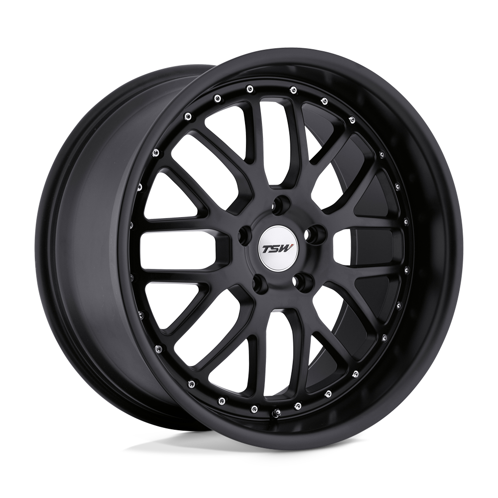 TSW Valencia 19x8 5x114.3 40 76.1 Matte Black