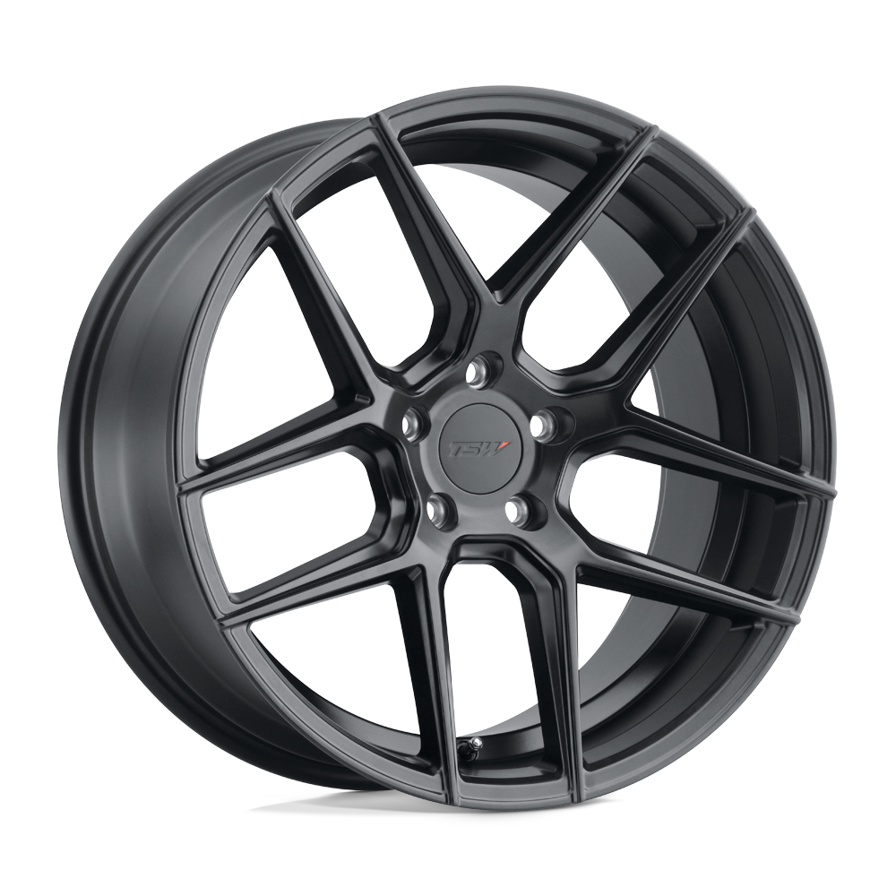 TSW Tabac 19x9.5 5x114.3 40 76.1 Semi Gloss Black