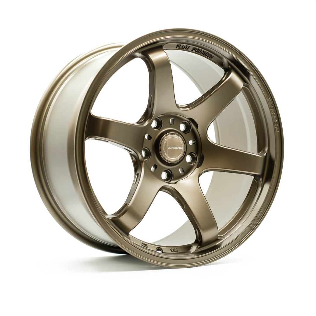 Gold Rf06rr Superspeed Flow Form Rf06rr 18x9.5 5x100 38 73.1 Satin Bronze – The ...