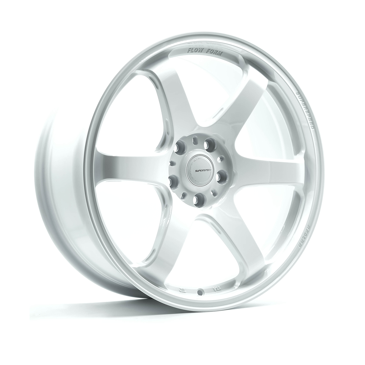 Superspeed Flow Form Rf06rr 19x8.5 5x114.3 35 73.1 Speed White - Full ...