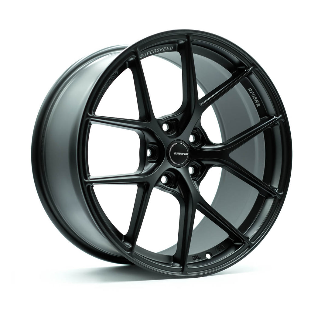 Superspeed Flow Form Rf05rr 19x9.5 5x120 25 72.6 Matt Black – The Wheel ...
