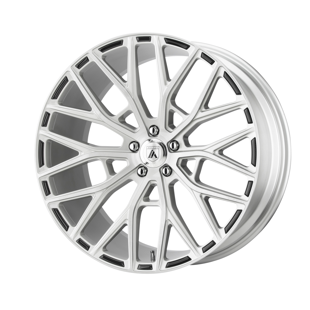 ASANTI WHEELS BLACK LABEL ABL-21 LEO 20X9 5X112 35 72.56 BRUSHED SILVER