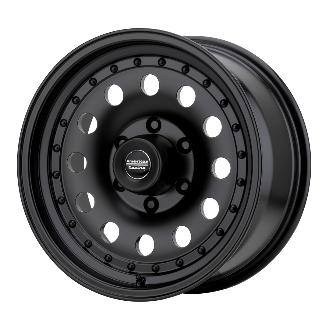 AMERICAN RACING AR62 OUTLAW II 14X7 5X120.65 0 83.06 SATIN BLACK