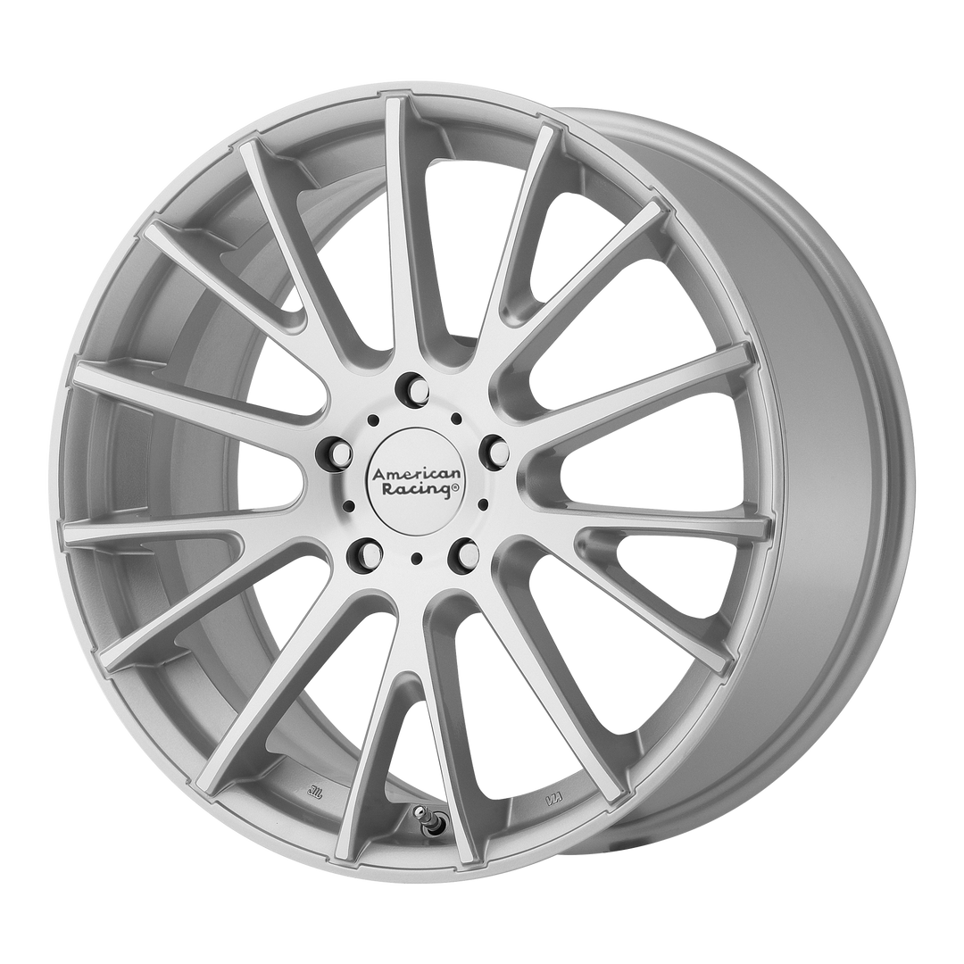 AMERICAN RACING AR904 15X7 5X114.3 40 72.56 BRIGHT SILVER MACHINED FACE