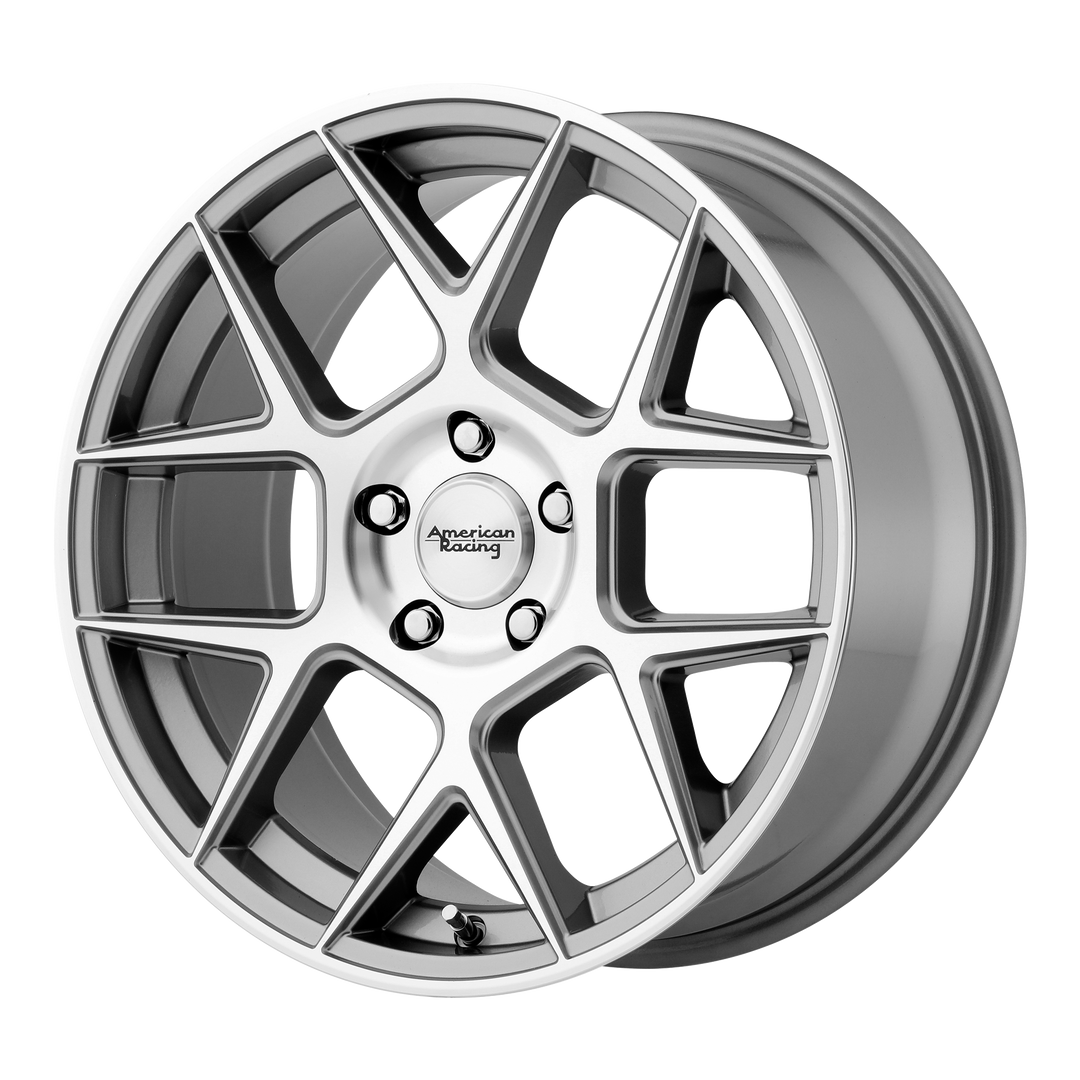 AMERICAN RACING AR913 APEX 20X10 5X114.3 40 72.56 GUN METAL MACHINED FACE