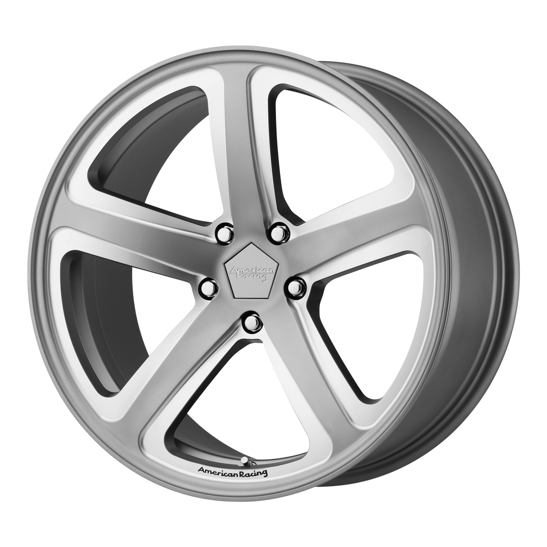 AMERICAN RACING AR922 HOT LAP 20X8.5 5X114.3 38 72.56 SATIN GRAY MILLED