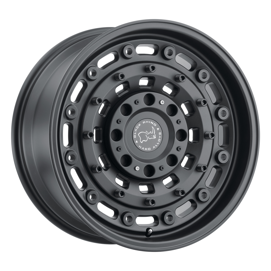 BLACK RHINO ARSENAL 16X8 6X120 / 6X139.7 -10 78.1 TEXTURED MATTE BLACK