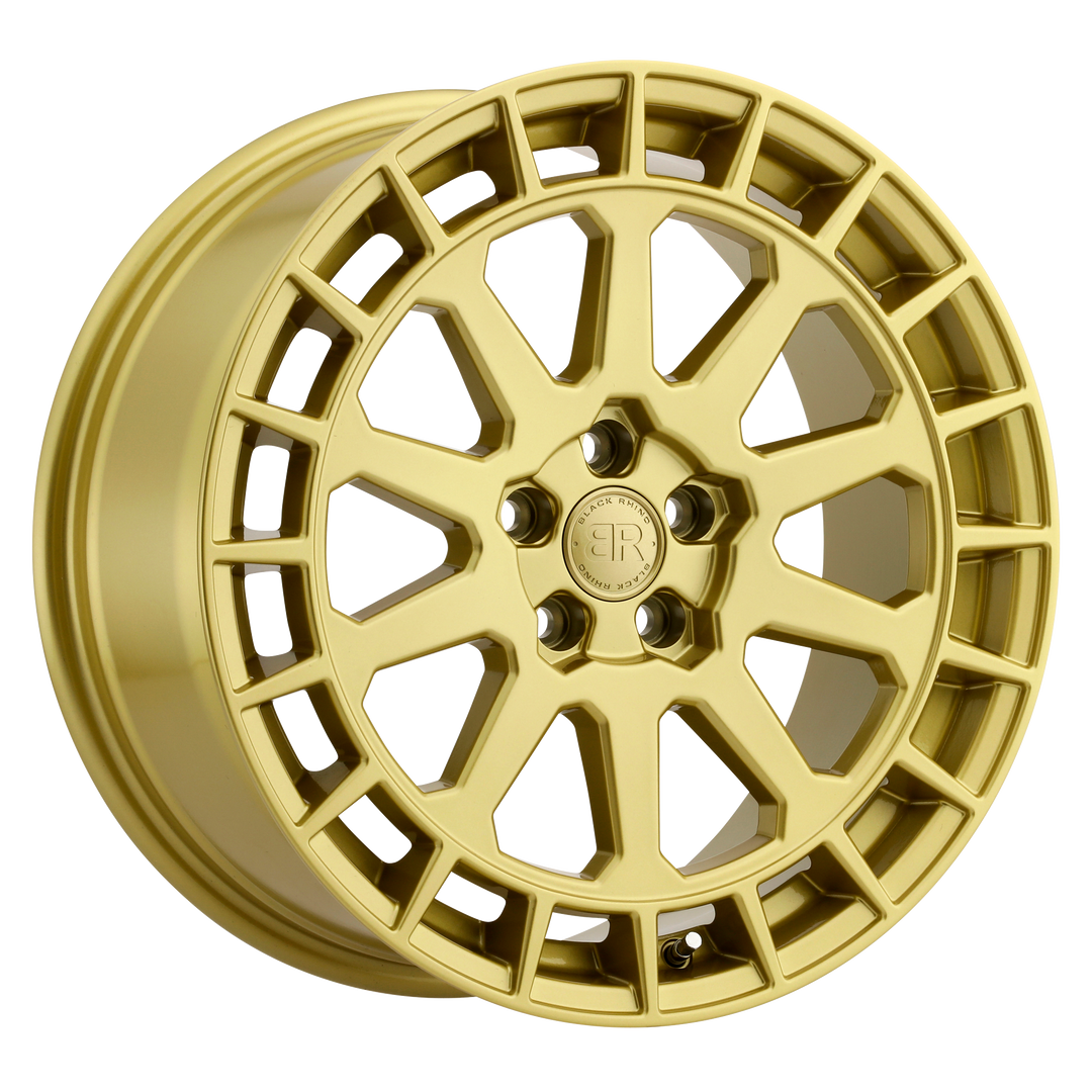 BLACK RHINO BOXER 18X8.5 5X114.3 12 76.1 GLOSS GOLD