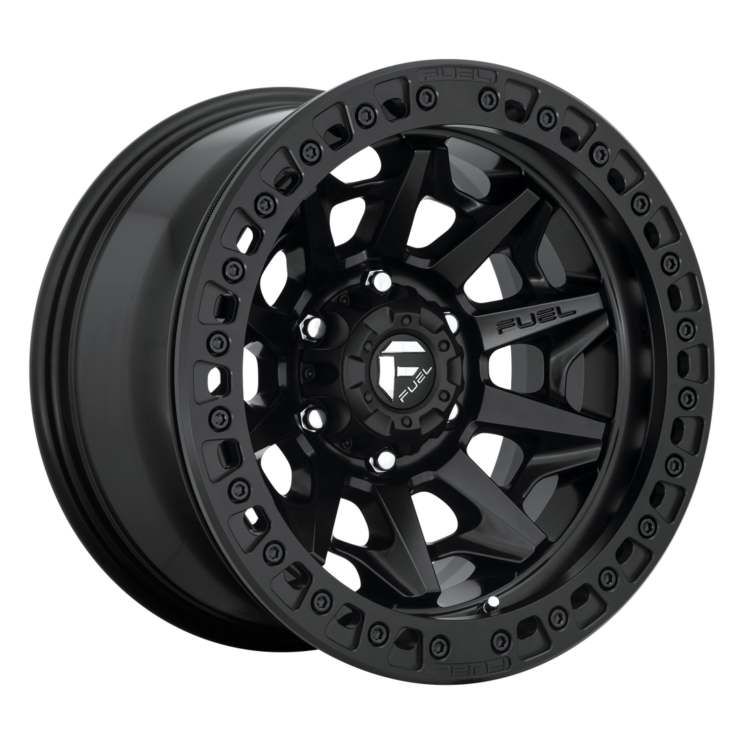 FUEL OFF-ROAD D114 COVERT BEADLOCK 17X9 6X139.7 -15 106.1 MATTE BLACK