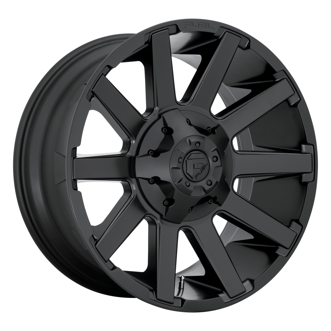 FUEL OFF-ROAD D437 CONTRA 18X9 5X139.7 / 5X150 1 110.1 SATIN BLACK