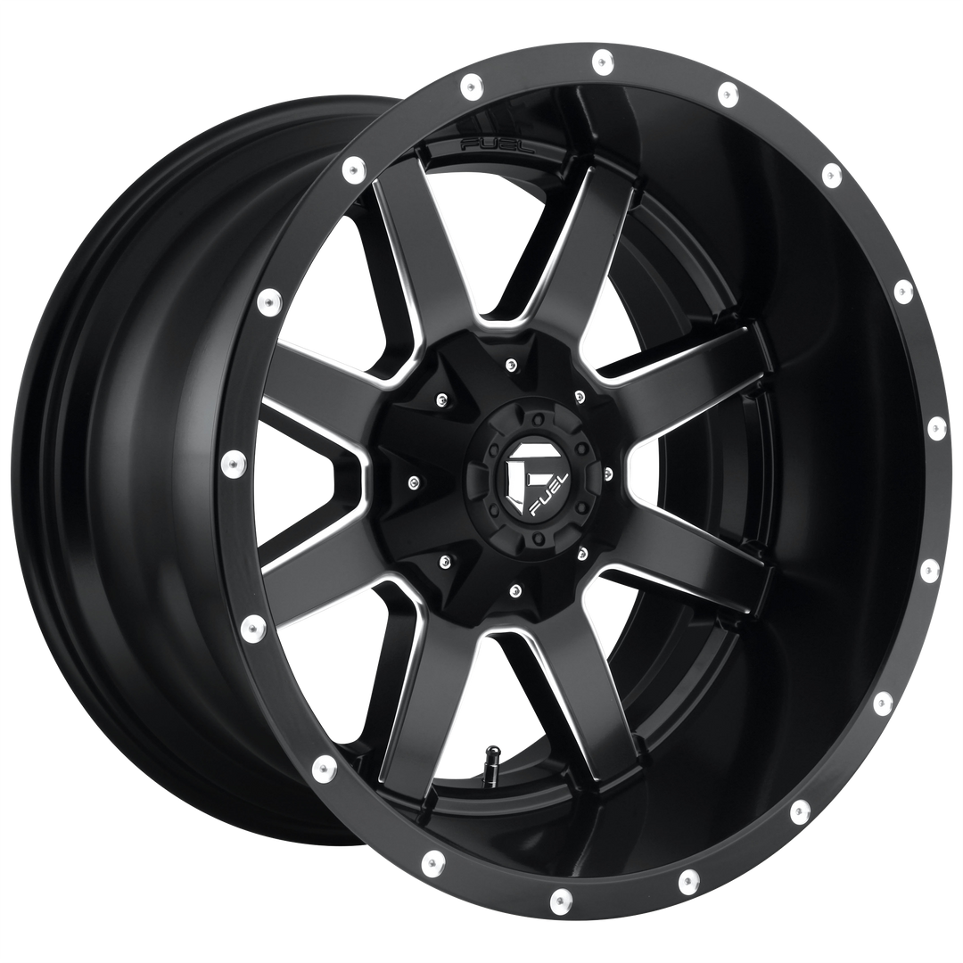 FUEL OFF-ROAD D538 MAVERICK 24X8.25 8X200 -227 142 MATTE BLACK MILLED