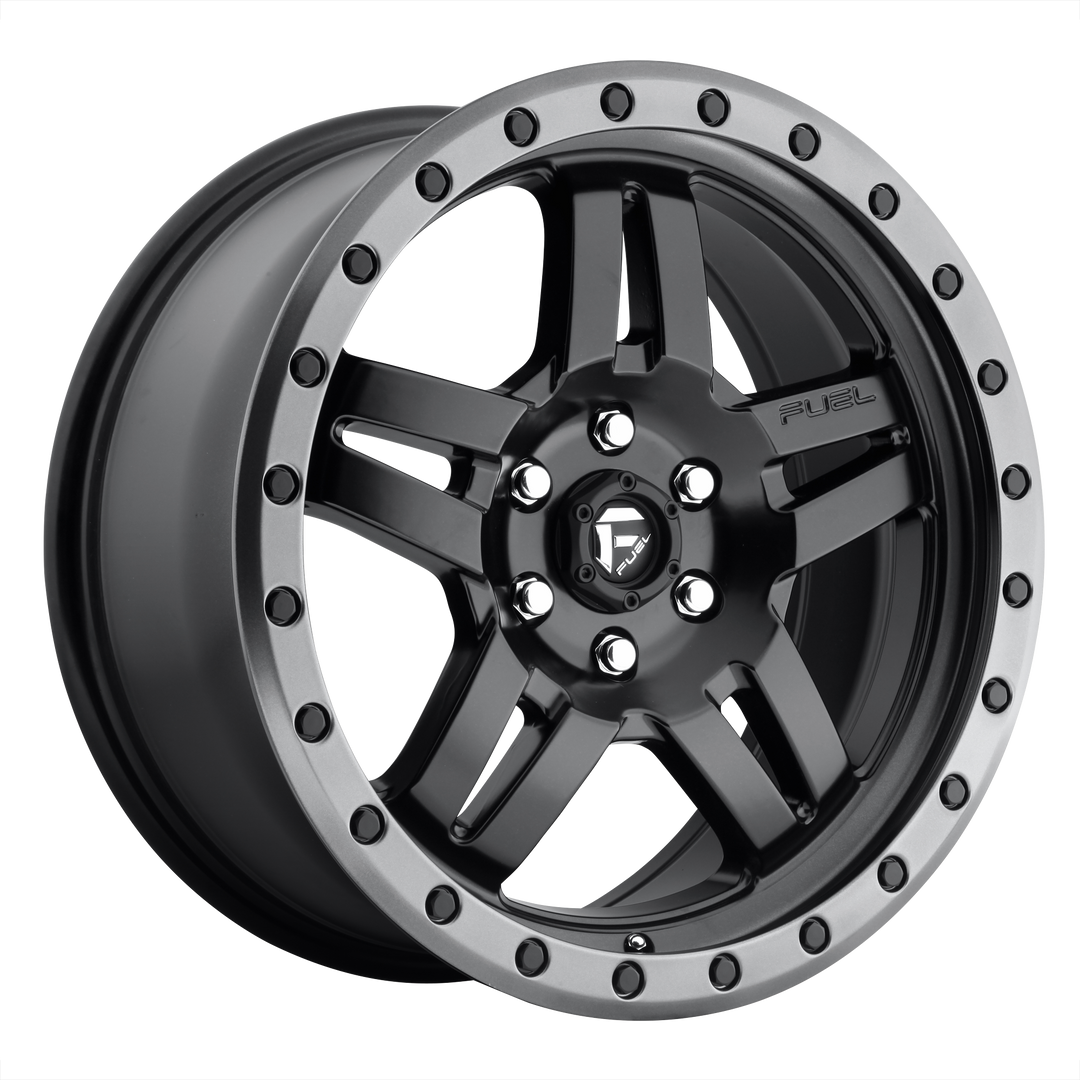 FUEL OFF-ROAD D557 ANZA 18X8 5X110 27 65.07 MATTE BLACK GUN METAL RING