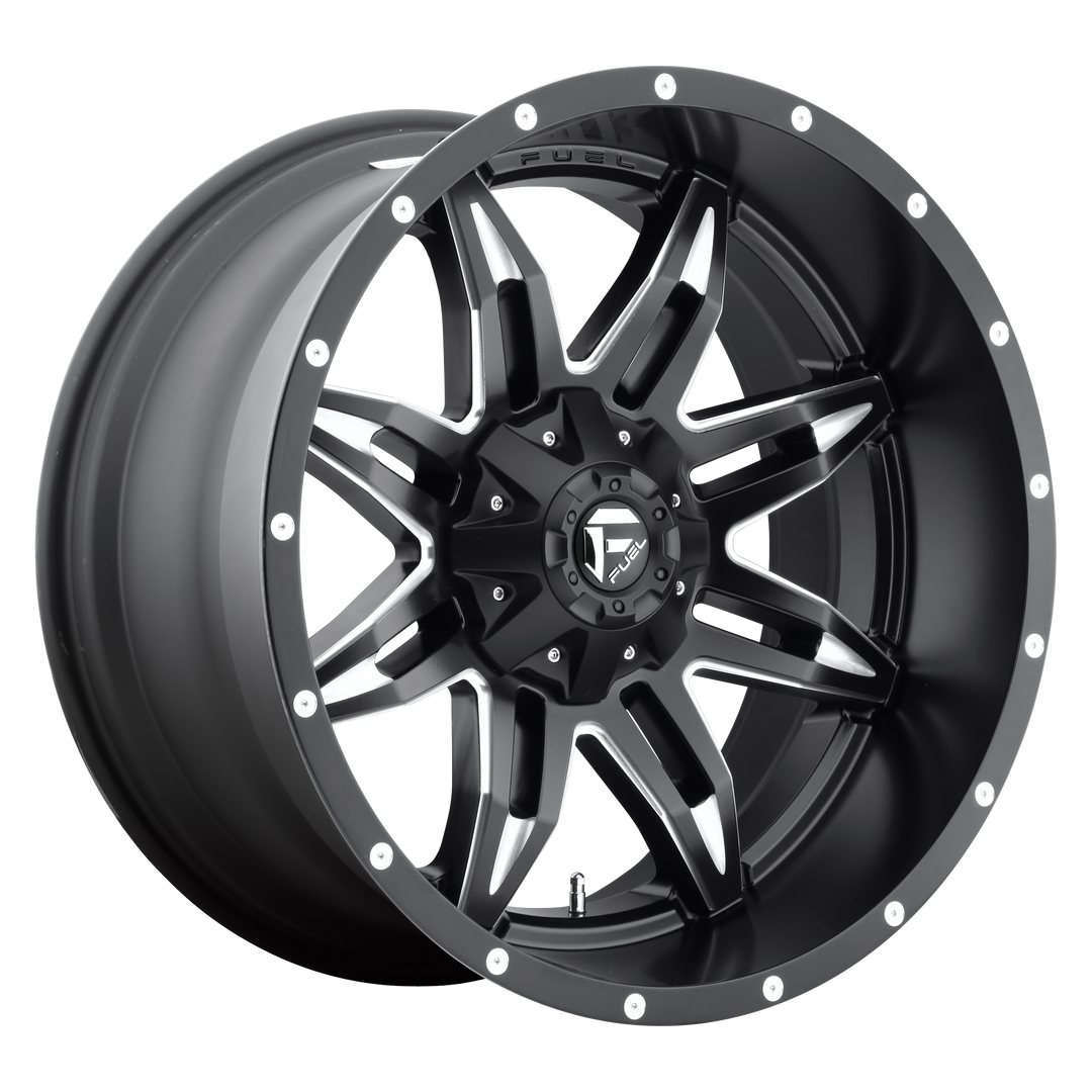 FUEL OFF-ROAD D567 LETHAL 20X12 5X114.3 / 5X127 -44 78.1 MATTE BLACK MILLED