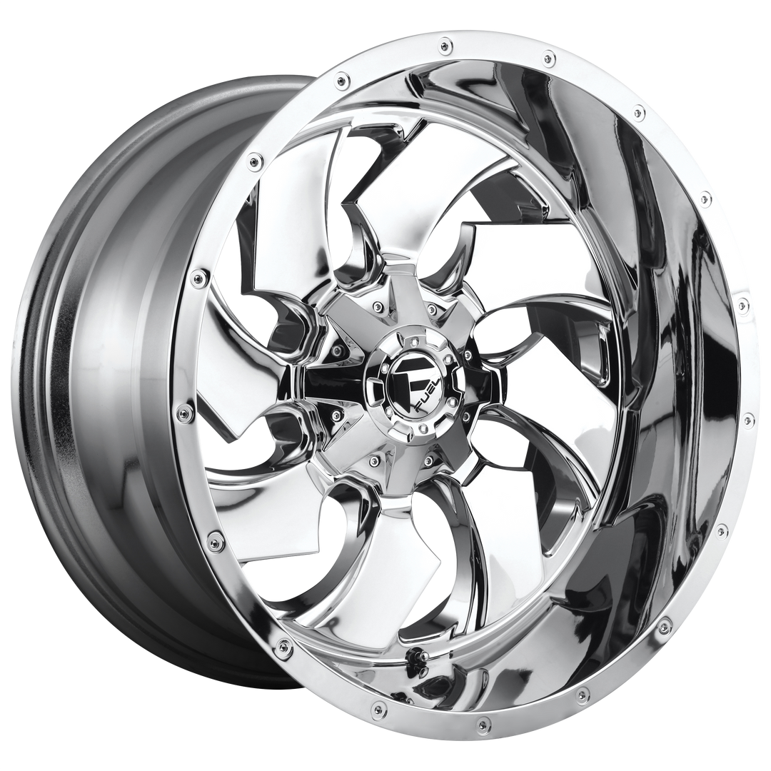 FUEL OFF-ROAD D573 CLEAVER 22X12 6X135 / 6X139.7 -44 106.1 CHROME PLATED