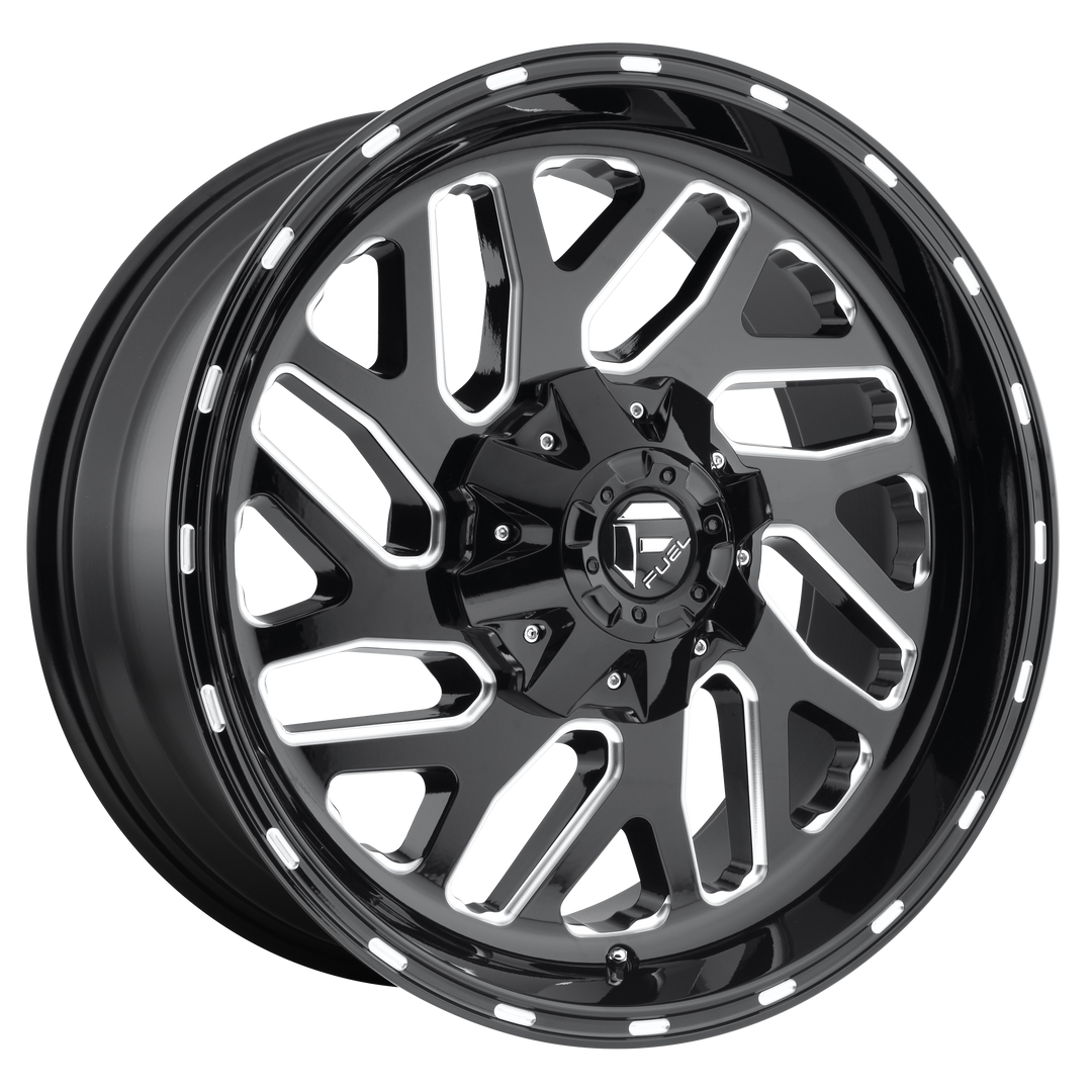FUEL OFF-ROAD D581 TRITON 20X12 5X139.7 / 5X150 -43 110.1 GLOSS BLACK MILLED
