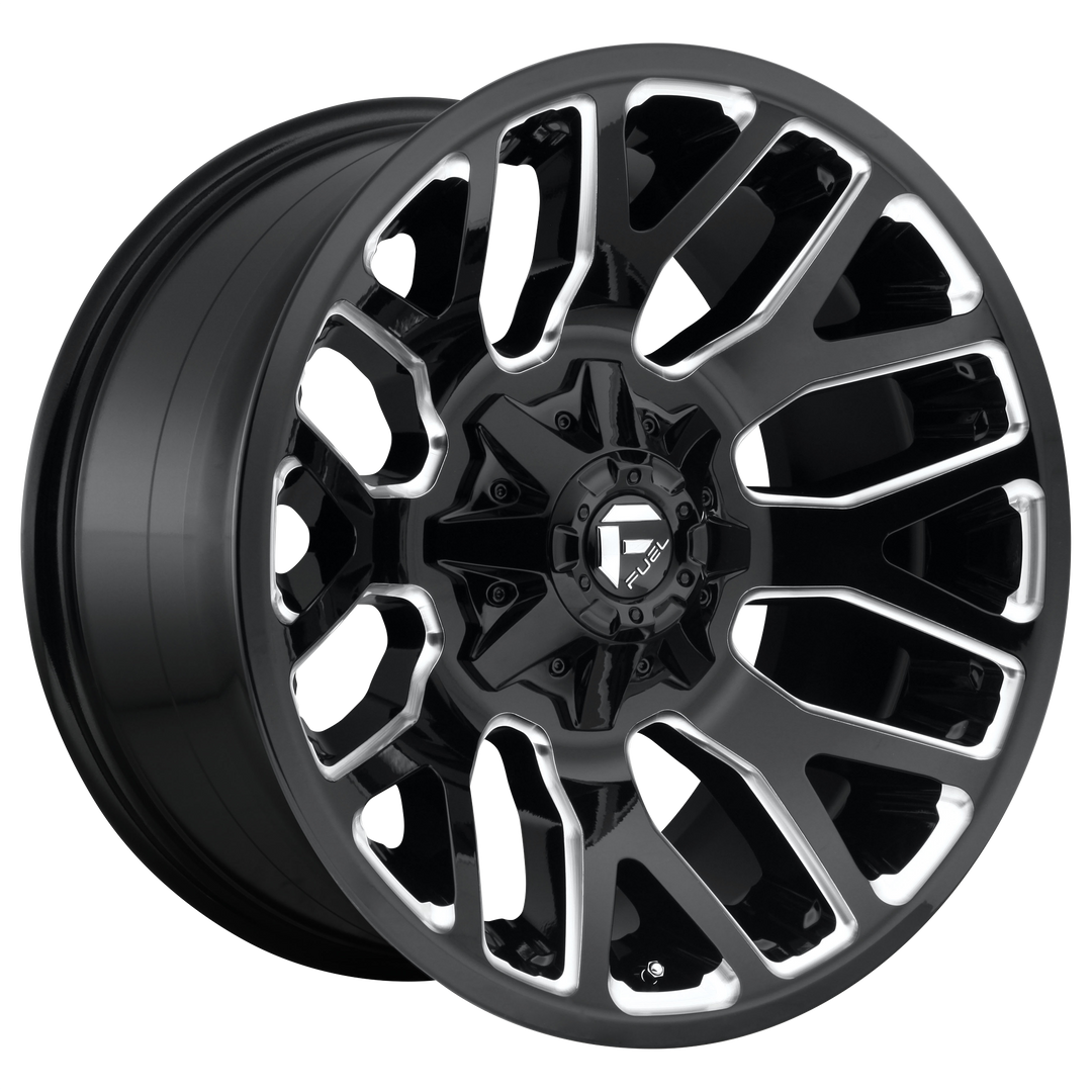 FUEL OFF-ROAD D623 WARRIOR 20X10 5X114.3 / 5X127 -18 78.1 GLOSS BLACK MILLED