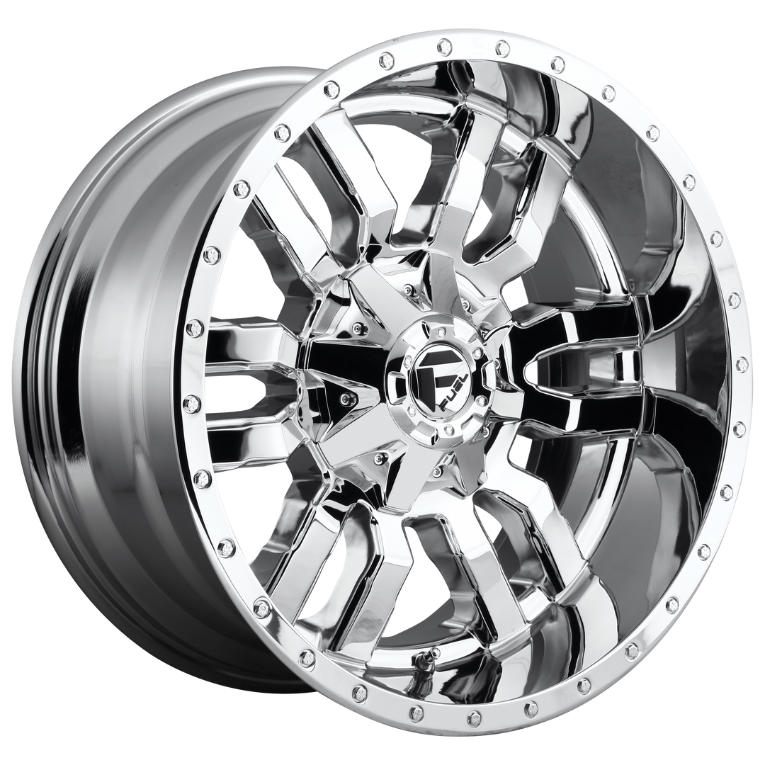 FUEL OFF-ROAD D631 SLEDGE 20X10 8X170 -18 125.1 CHROME PLATED
