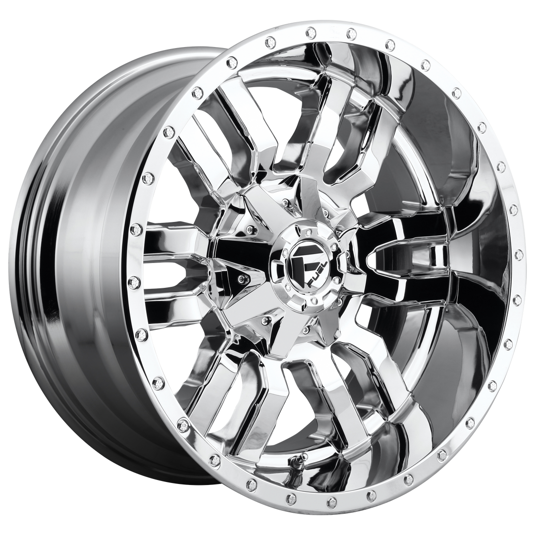 FUEL OFF-ROAD D631 SLEDGE 20X9 6X135 / 6X139.7 1 106.1 CHROME PLATED