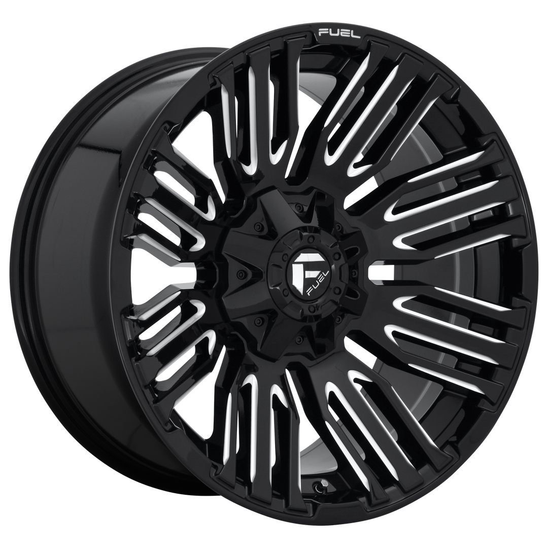 FUEL OFF-ROAD D649 SCHISM 20X9 5X114.3 / 5X127 1 78.1 GLOSS BLACK MILLED