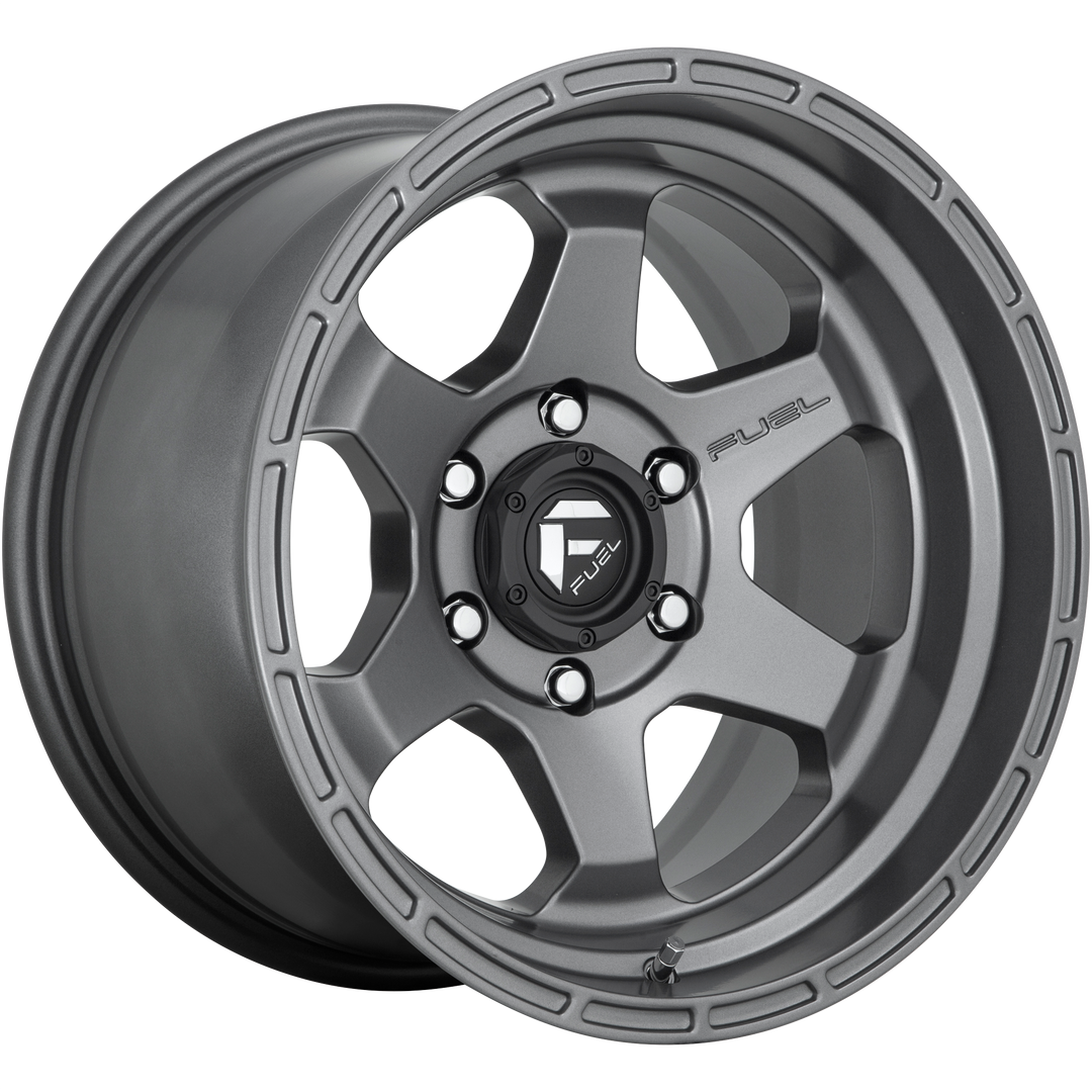 FUEL OFF-ROAD D665 SHOK 18X9 6X135 20 87.1 MATTE GUN METAL