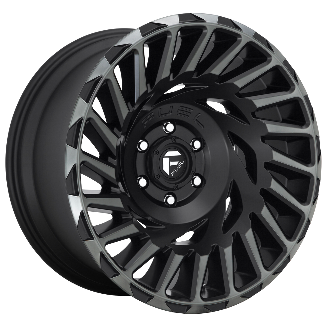 FUEL OFF-ROAD D683 CYCLONE 20X10 5X150 -18 110.1 MATTE MACHINED DOUBLE DARK TINT