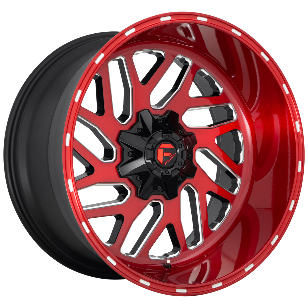FUEL OFF-ROAD D691 TRITON 20X10 8X170 -18 125.1 CANDY RED MILLED